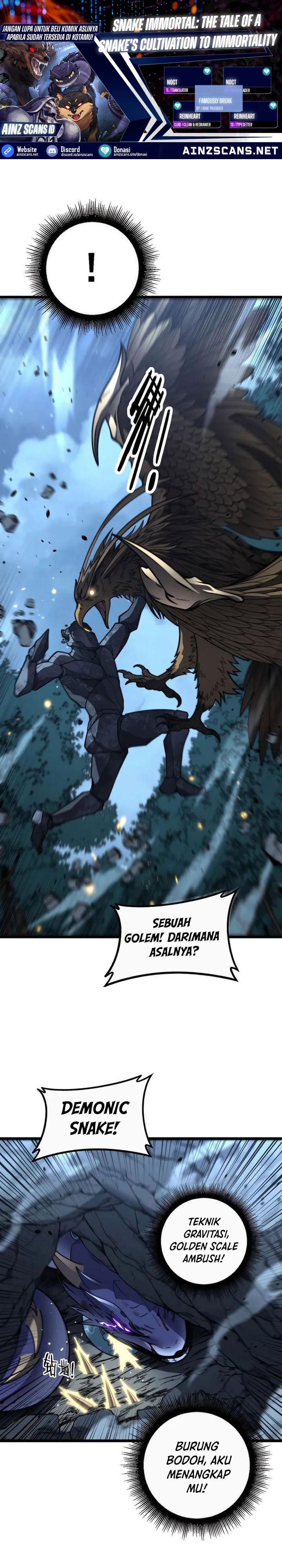 Serpent Ancestor (Snake Immortal: The Tale of a Snake’s Cultivation to Immortality) chapter 46