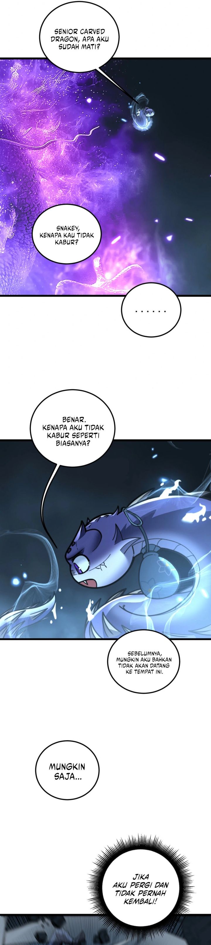 Serpent Ancestor (Snake Immortal: The Tale of a Snake’s Cultivation to Immortality) Chapter 65 Bahasa Indonesia