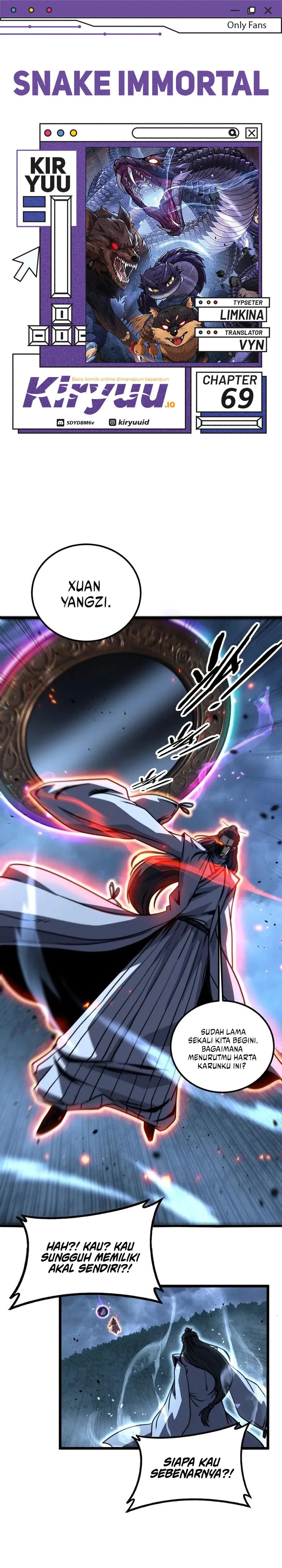 Serpent Ancestor (Snake Immortal: The Tale of a Snake’s Cultivation to Immortality) chapter 69