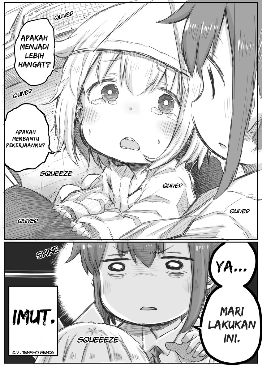 Shachiku-san wa Youjo Yuurei ni Iyasaretai Chapter 03 Bahasa Indonesia