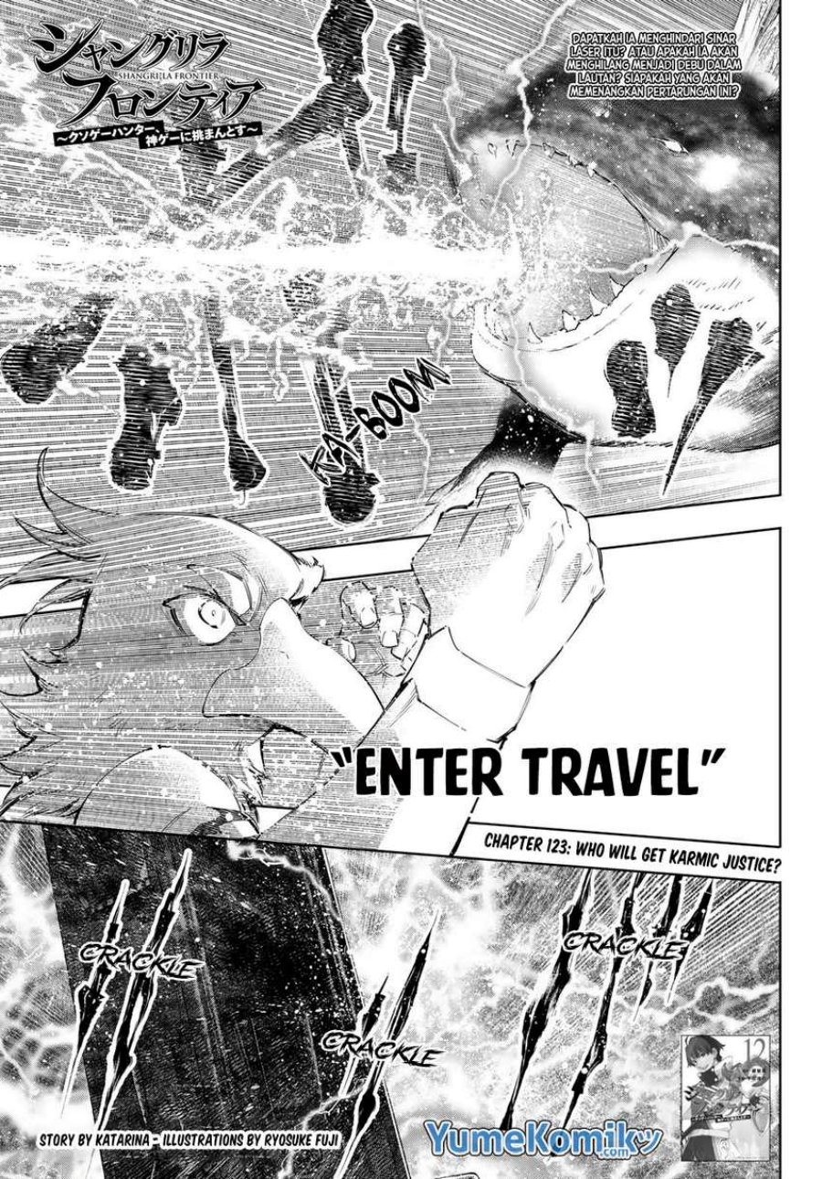 Shangri-La Frontier ~ Kusoge Hunter, Kamige ni Idoman to su~ chapter 123