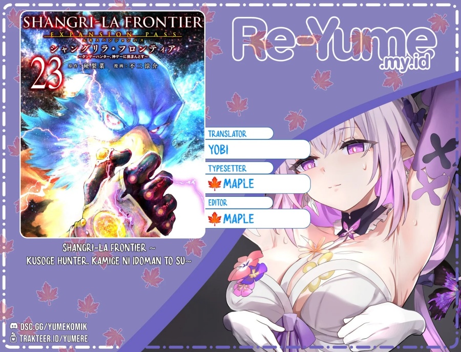 Shangri-La Frontier ~ Kusoge Hunter, Kamige ni Idoman to su~ chapter 228