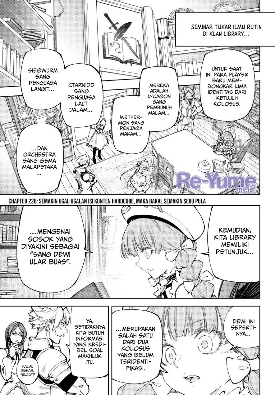 Shangri-La Frontier ~ Kusoge Hunter, Kamige ni Idoman to su~ chapter 228