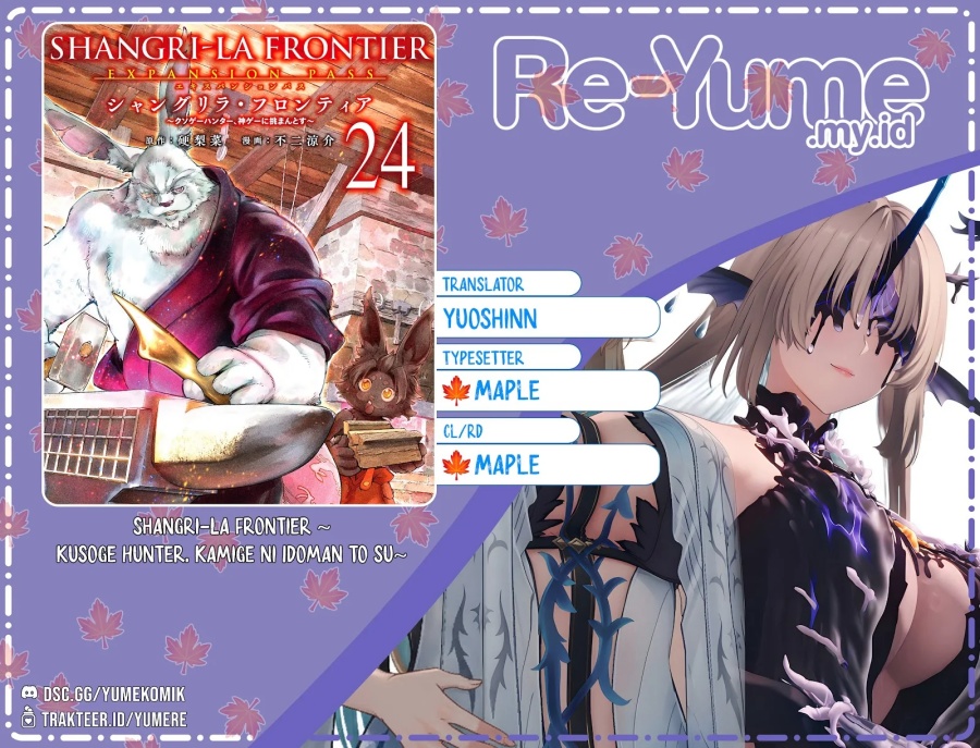 Shangri-La Frontier ~ Kusoge Hunter, Kamige ni Idoman to su~ Chapter 245 Bahasa Indonesia