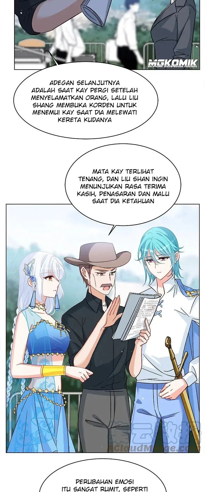 She Is Coming, Please Get Down! Chapter 77.1 Bahasa Indonesia
