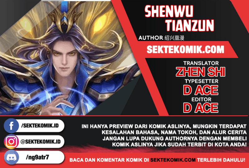 Shenwu Tianzun Chapter 206 Bahasa Indonesia