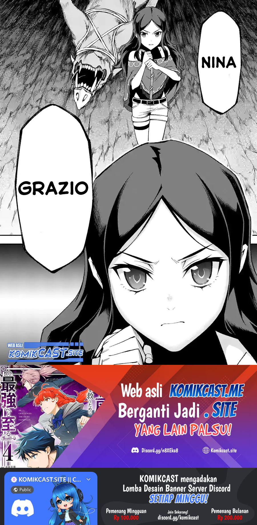 Shi ni Modori, Subete wo Sukuu Tame ni Saikyou He to Itaru Chapter 54 Bahasa Indonesia