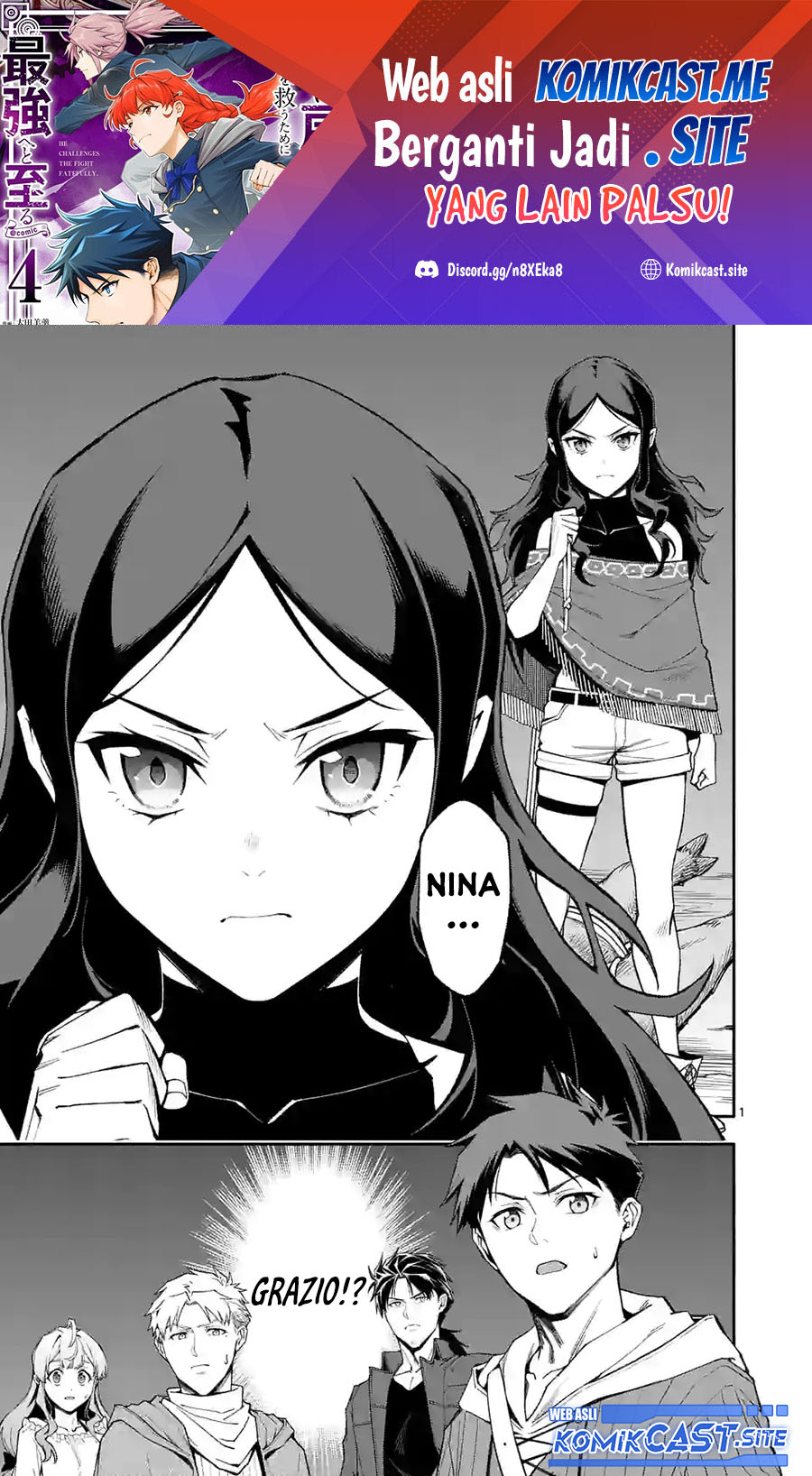 Shi ni Modori, Subete wo Sukuu Tame ni Saikyou He to Itaru Chapter 55 Bahasa Indonesia