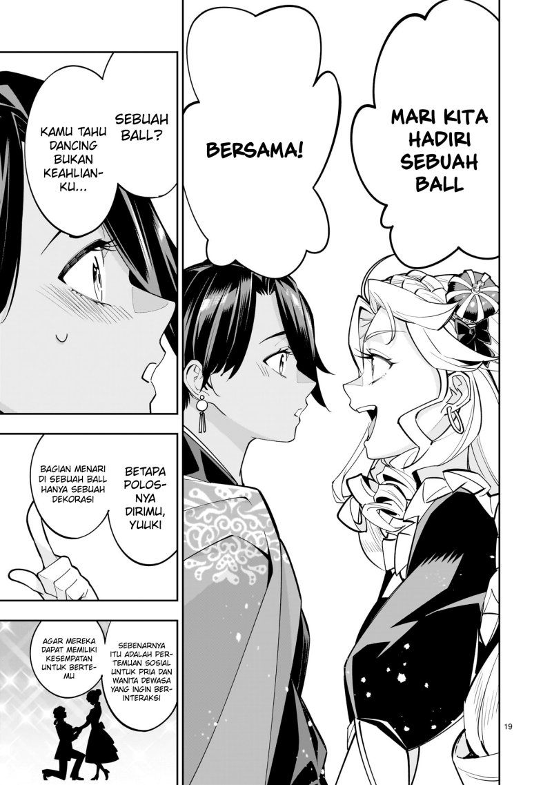 Shi ni Modori Oujo wa Ikinobiru Tameni Yuri Harem wo Tsukuru Koto ni Shita Chapter 02 Bahasa Indonesia