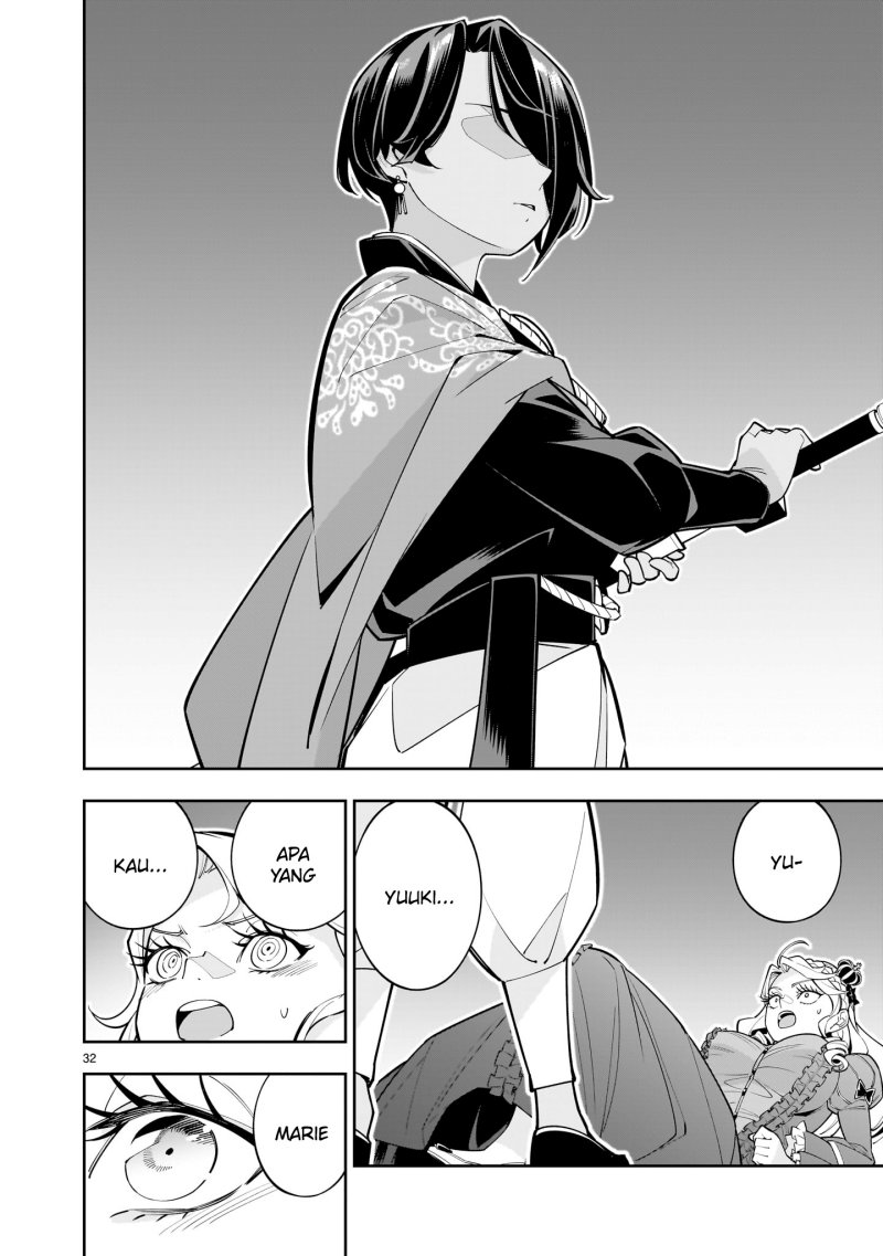 Shi ni Modori Oujo wa Ikinobiru Tameni Yuri Harem wo Tsukuru Koto ni Shita Chapter 02 Bahasa Indonesia