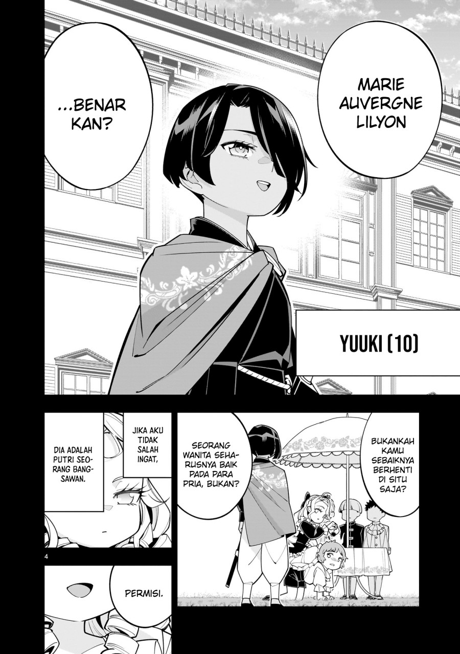 Shi ni Modori Oujo wa Ikinobiru Tameni Yuri Harem wo Tsukuru Koto ni Shita chapter 3