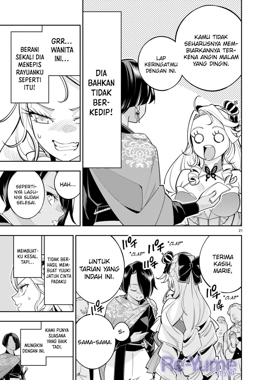 Shi ni Modori Oujo wa Ikinobiru Tameni Yuri Harem wo Tsukuru Koto ni Shita chapter 3