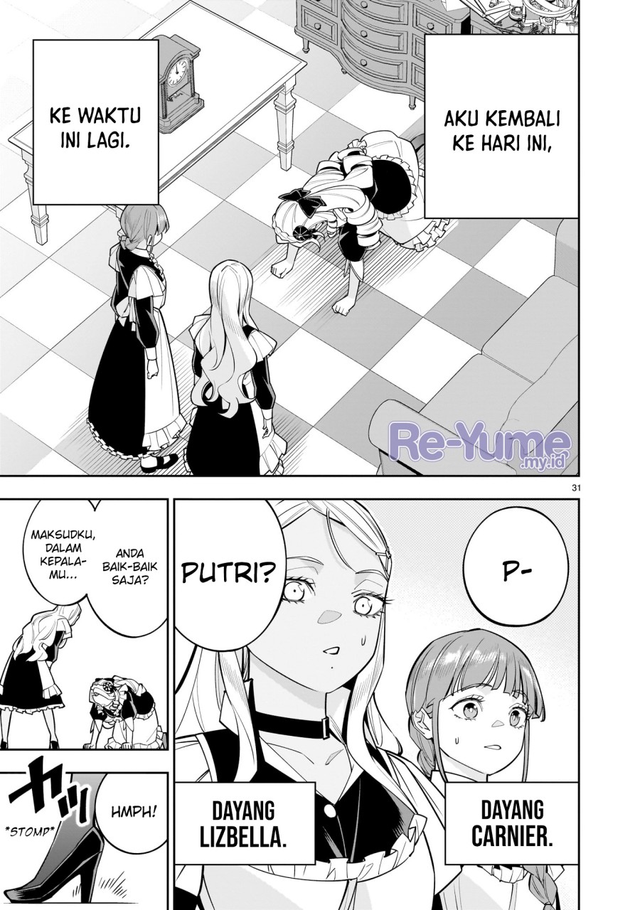 Shi ni Modori Oujo wa Ikinobiru Tameni Yuri Harem wo Tsukuru Koto ni Shita chapter 3