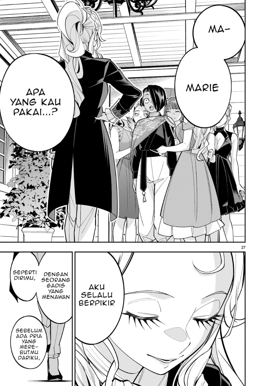 Shi ni Modori Oujo wa Ikinobiru Tameni Yuri Harem wo Tsukuru Koto ni Shita chapter 4
