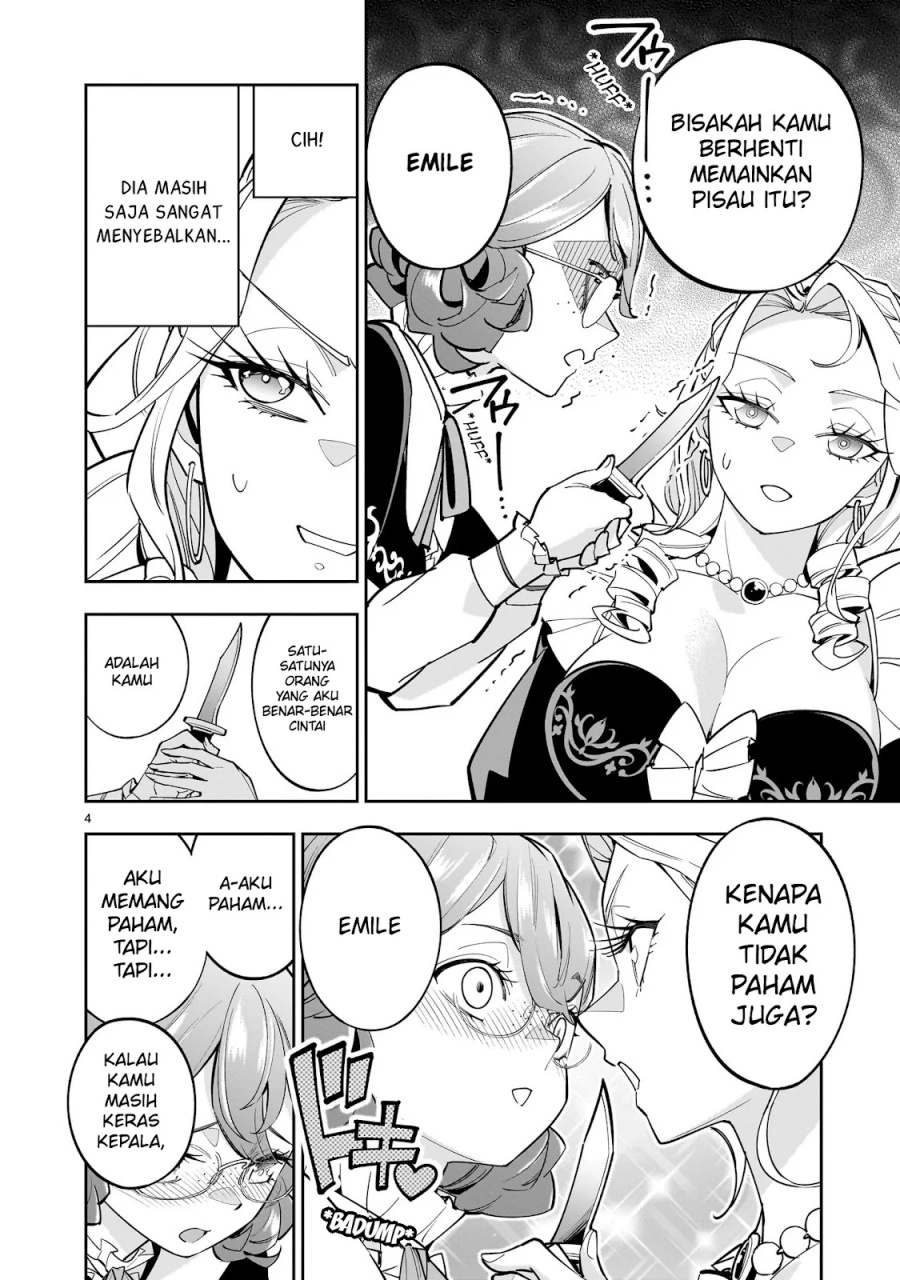 Shi ni Modori Oujo wa Ikinobiru Tameni Yuri Harem wo Tsukuru Koto ni Shita chapter 5