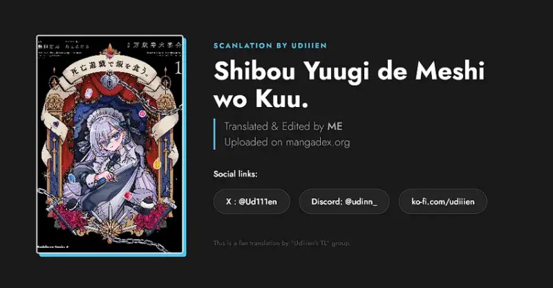 Shibou Yuugi de Meshi wo Kuu. chapter 4