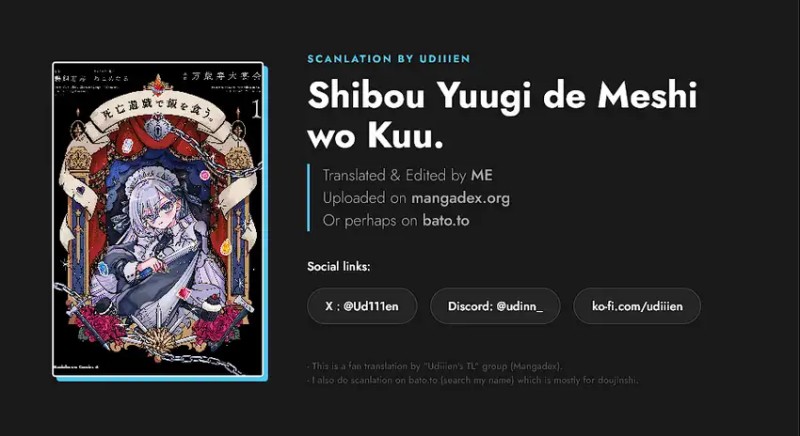 Shibou Yuugi de Meshi wo Kuu. chapter 6