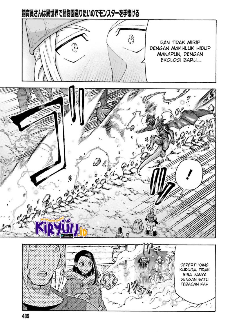 Shiikuin-san wa Isekai de Doubutsuen Tsukuritainode Monsutaa wo Tenazukeru Chapter 14 Bahasa Indonesia