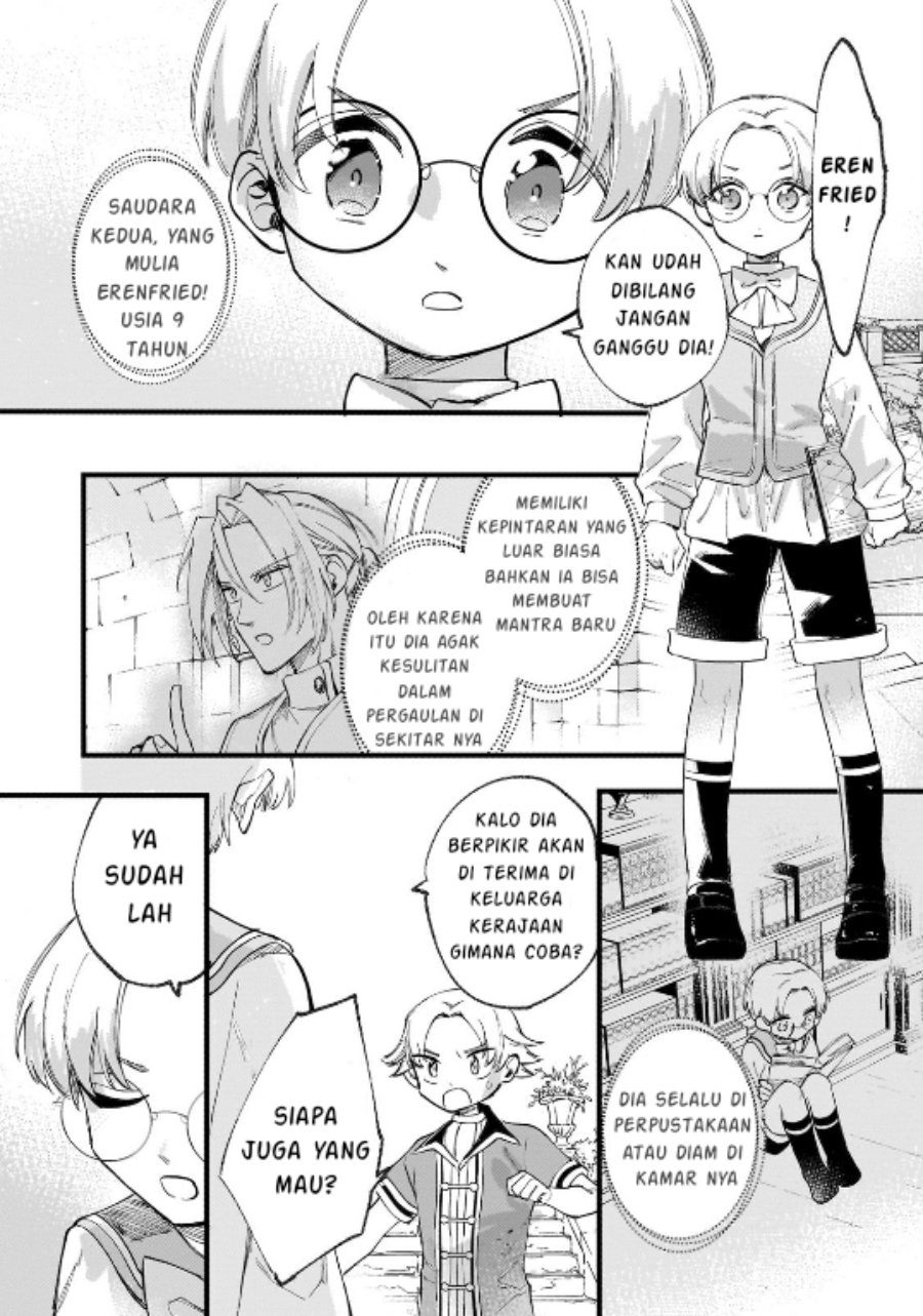 Shiitagerareta Tsuihou Oujo wa, Tensei shita Densetsu no Majo deshita Chapter 10.1 Bahasa Indonesia