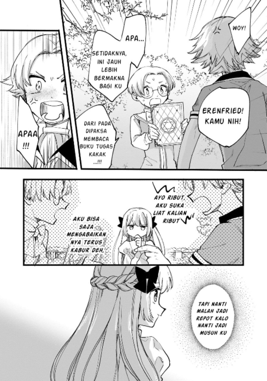 Shiitagerareta Tsuihou Oujo wa, Tensei shita Densetsu no Majo deshita Chapter 10.1 Bahasa Indonesia