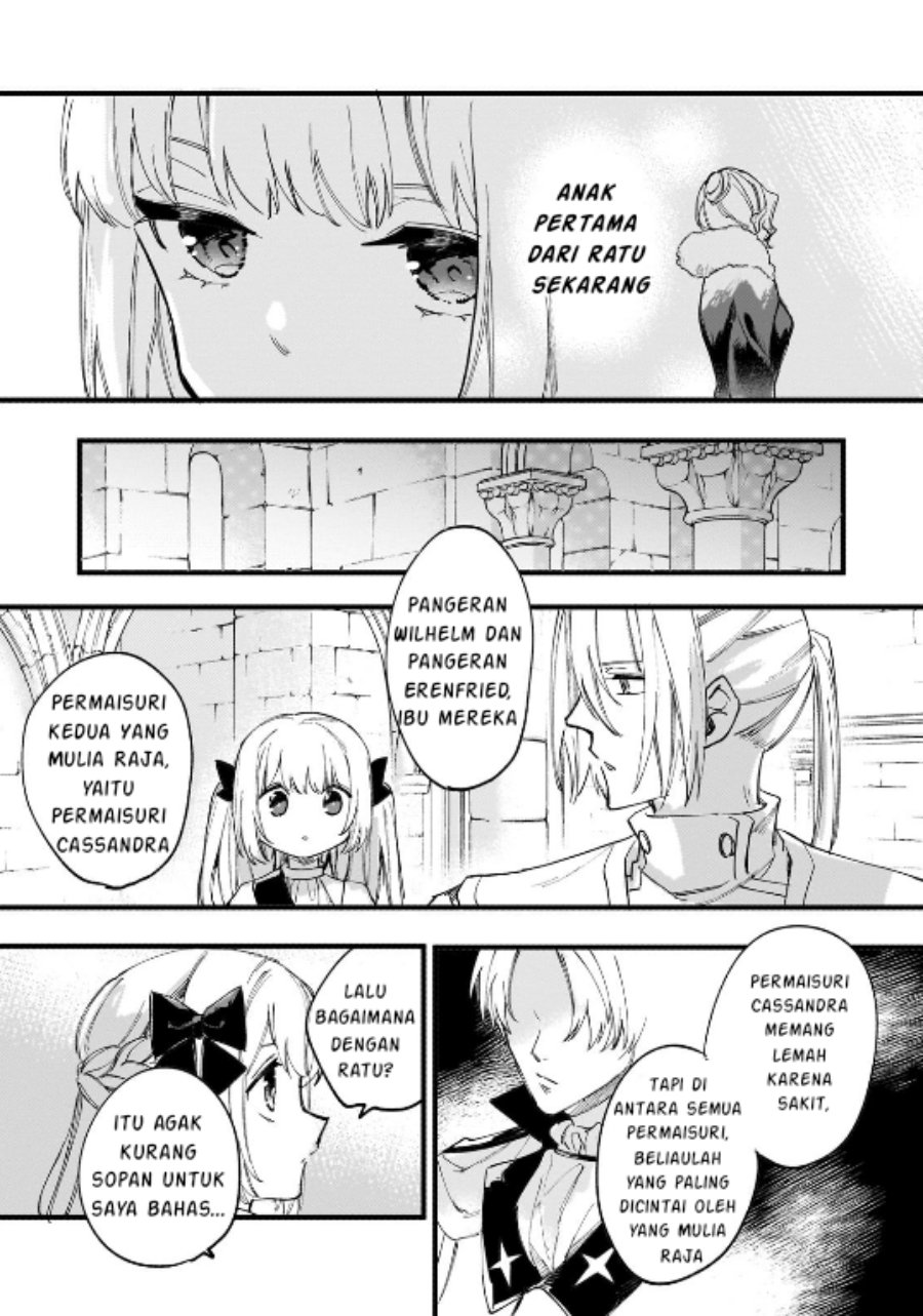 Shiitagerareta Tsuihou Oujo wa, Tensei shita Densetsu no Majo deshita Chapter 10.1 Bahasa Indonesia