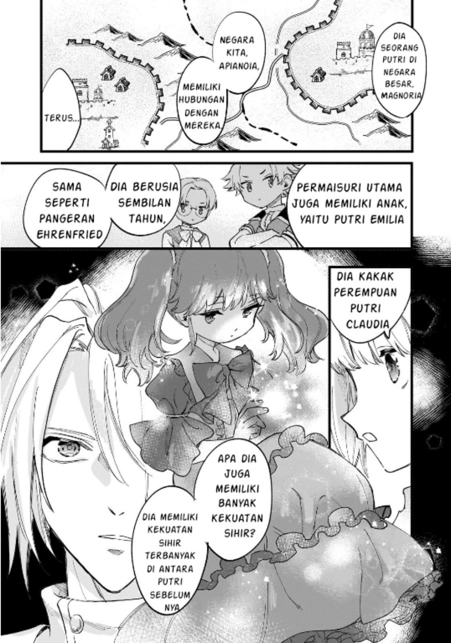 Shiitagerareta Tsuihou Oujo wa, Tensei shita Densetsu no Majo deshita Chapter 10.1 Bahasa Indonesia