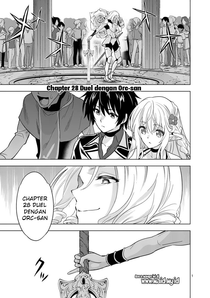 Shijou Saikyou Orc-san no Tanoshii Tanetsuke Harem Zukuri chapter 28