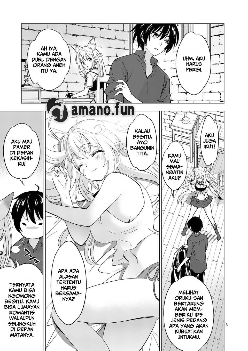 Shijou Saikyou Orc-san no Tanoshii Tanetsuke Harem Zukuri chapter 30