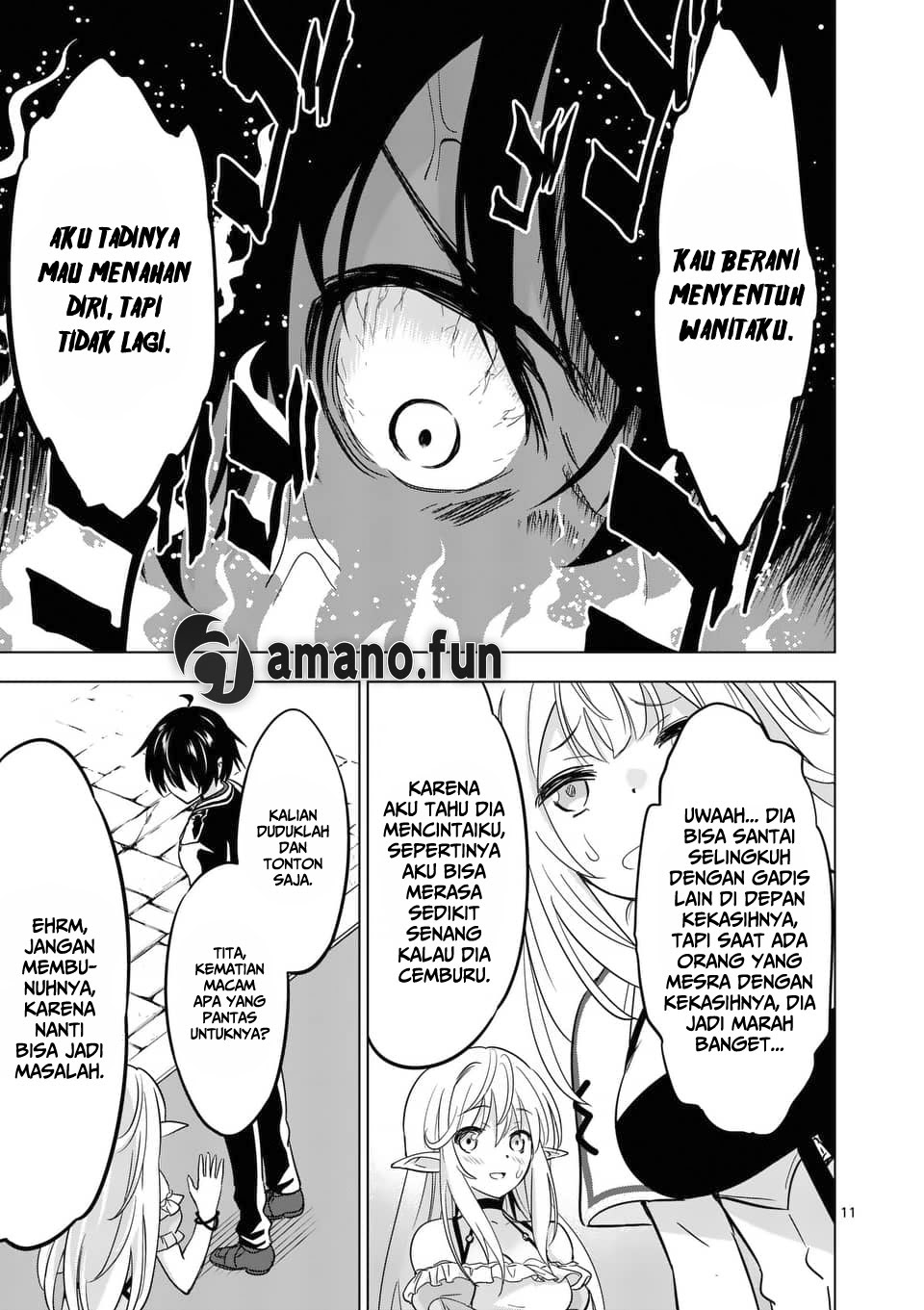 Shijou Saikyou Orc-san no Tanoshii Tanetsuke Harem Zukuri chapter 30