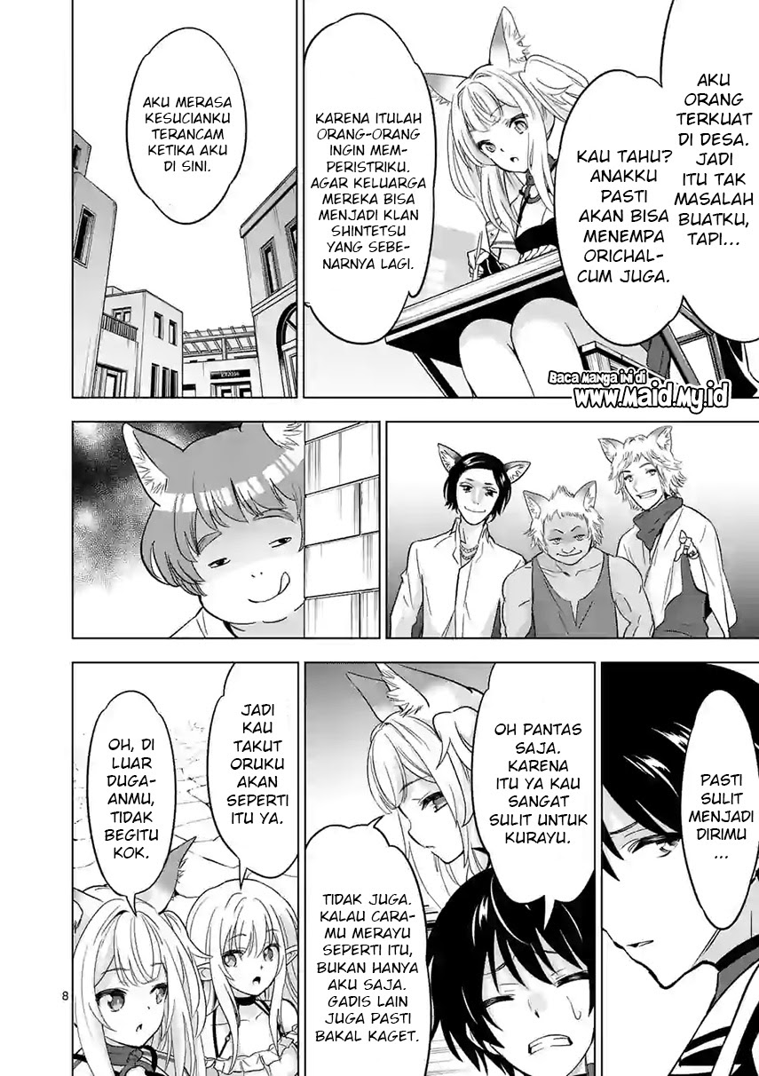 Shijou Saikyou Orc-san no Tanoshii Tanetsuke Harem Zukuri Chapter 34 Bahasa Indonesia