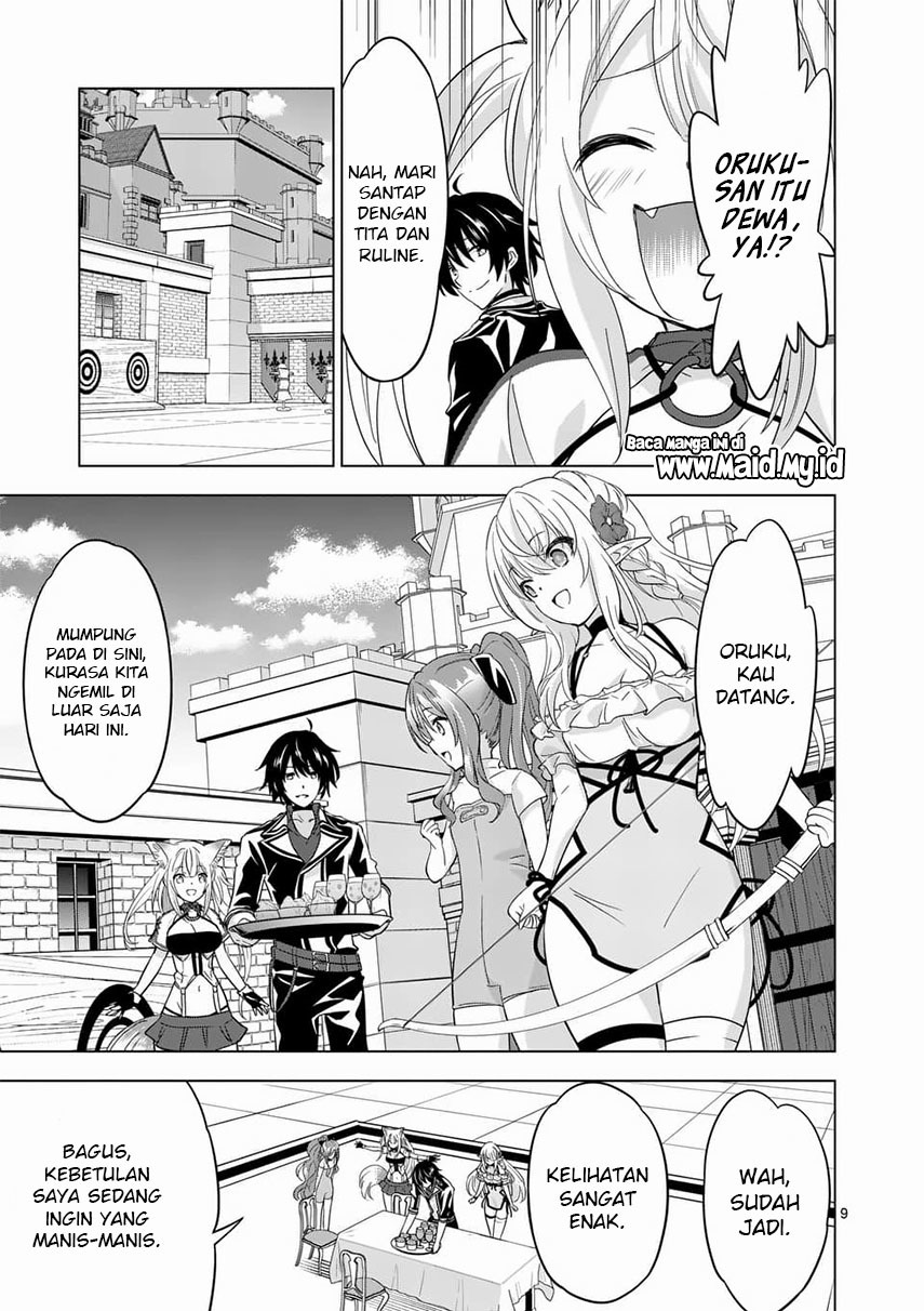 Shijou Saikyou Orc-san no Tanoshii Tanetsuke Harem Zukuri chapter 63