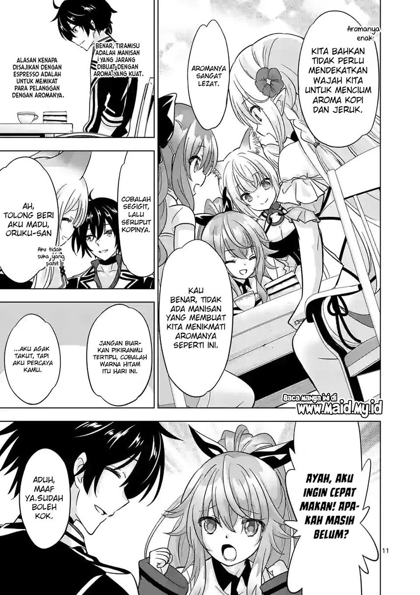 Shijou Saikyou Orc-san no Tanoshii Tanetsuke Harem Zukuri Chapter 88.5 Bahasa Indonesia