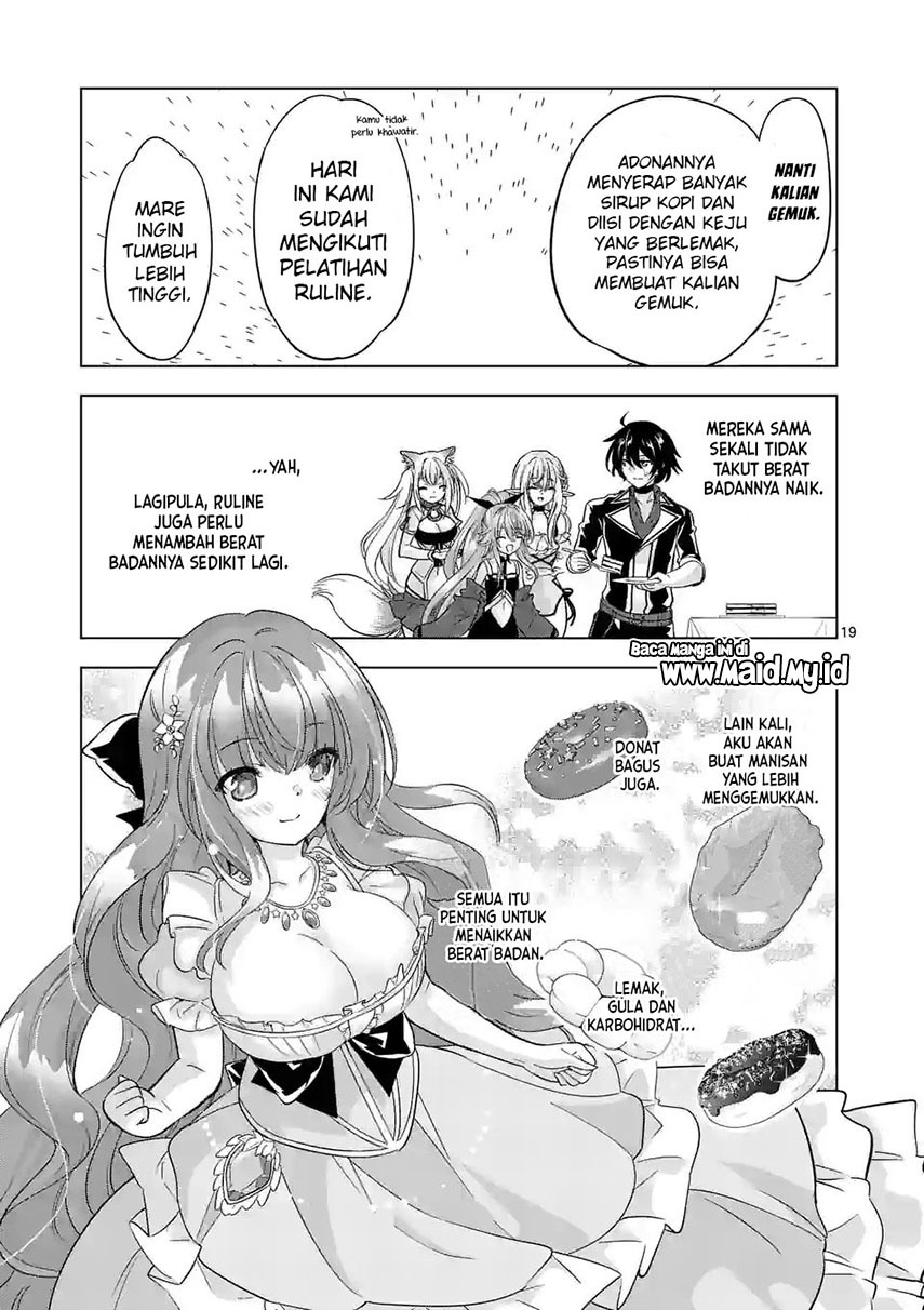 Shijou Saikyou Orc-san no Tanoshii Tanetsuke Harem Zukuri Chapter 88.5 Bahasa Indonesia