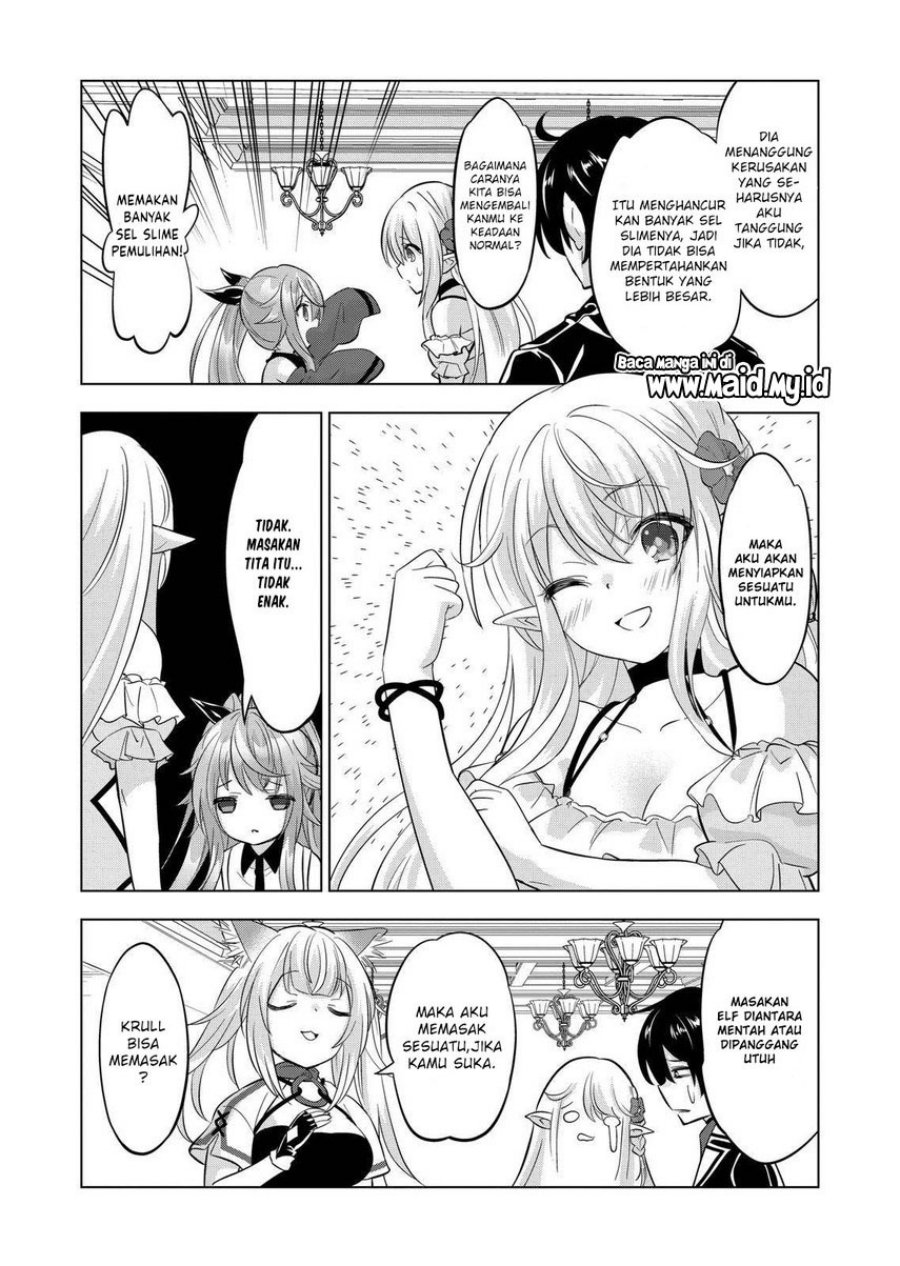 Shijou Saikyou Orc-san no Tanoshii Tanetsuke Harem Zukuri Chapter 104 Bahasa Indonesia