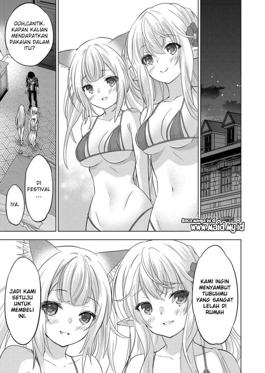 Shijou Saikyou Orc-san no Tanoshii Tanetsuke Harem Zukuri Chapter 104 Bahasa Indonesia