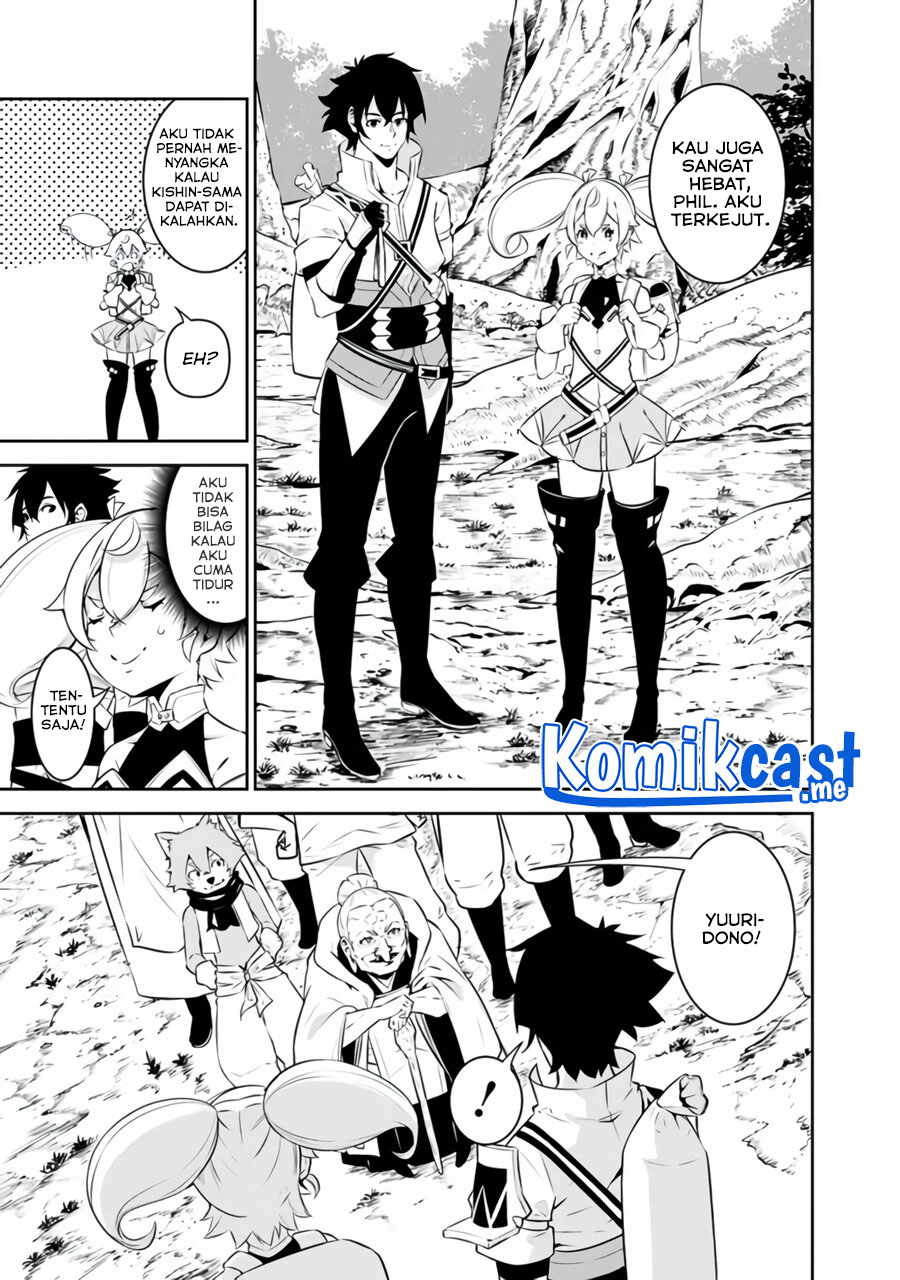 Shijou Saikyou no Mahou Kenshi, F Rank Boukensha ni Tensei Suru Chapter 55 Bahasa Indonesia
