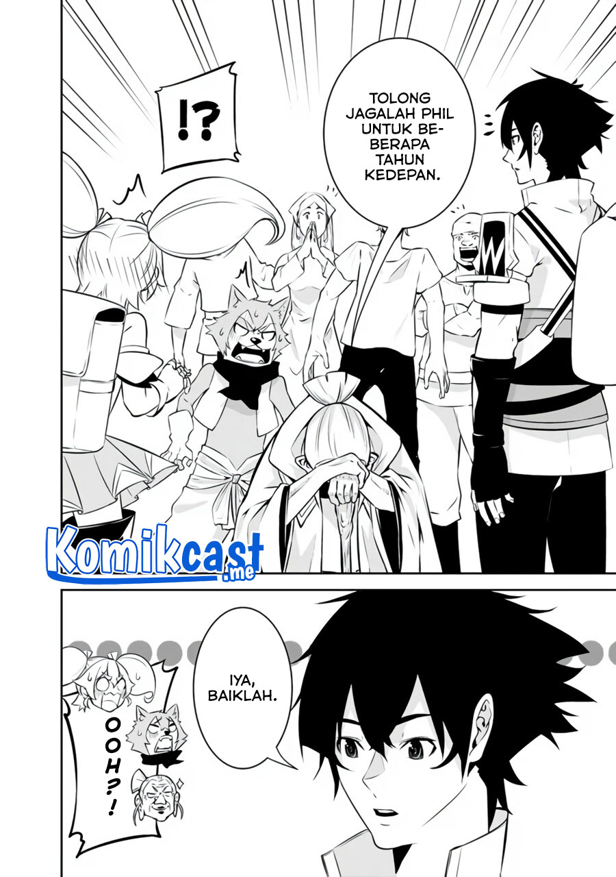 Shijou Saikyou no Mahou Kenshi, F Rank Boukensha ni Tensei Suru Chapter 55 Bahasa Indonesia