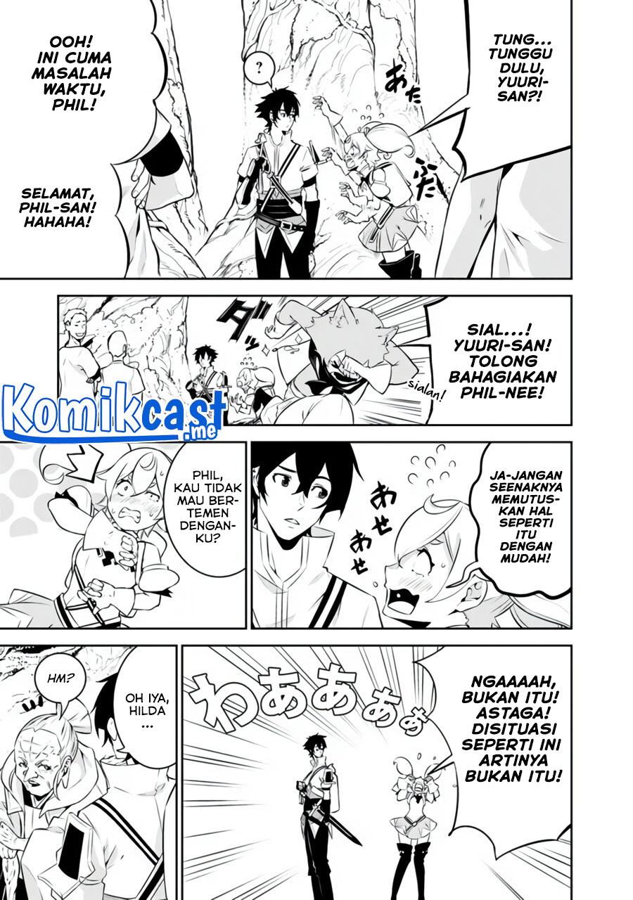 Shijou Saikyou no Mahou Kenshi, F Rank Boukensha ni Tensei Suru Chapter 55 Bahasa Indonesia
