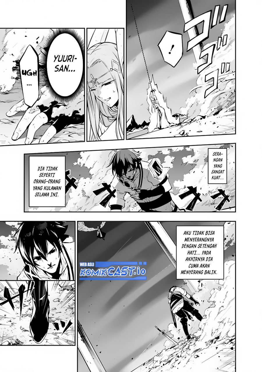 Shijou Saikyou no Mahou Kenshi, F Rank Boukensha ni Tensei Suru Chapter 76 Bahasa Indonesia