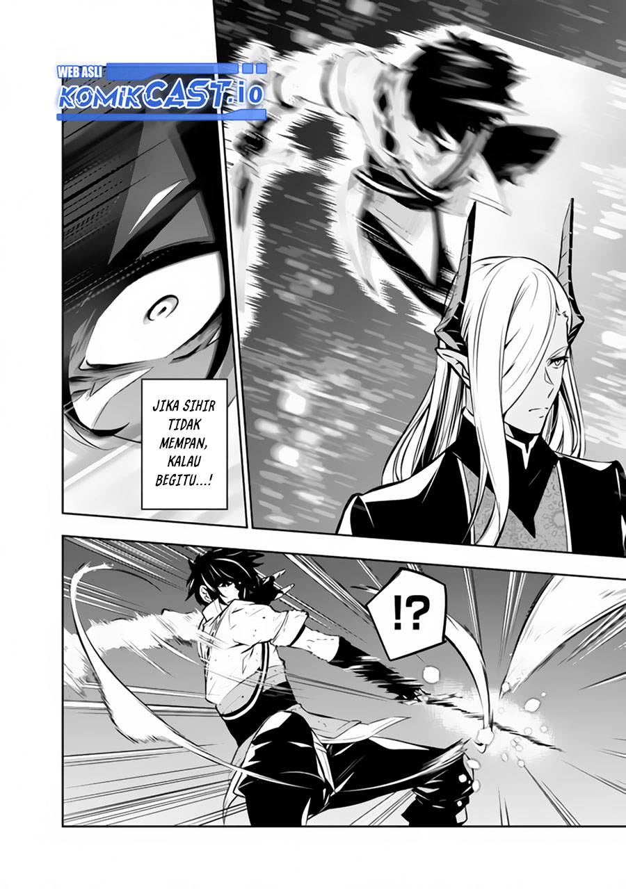 Shijou Saikyou no Mahou Kenshi, F Rank Boukensha ni Tensei Suru Chapter 76 Bahasa Indonesia