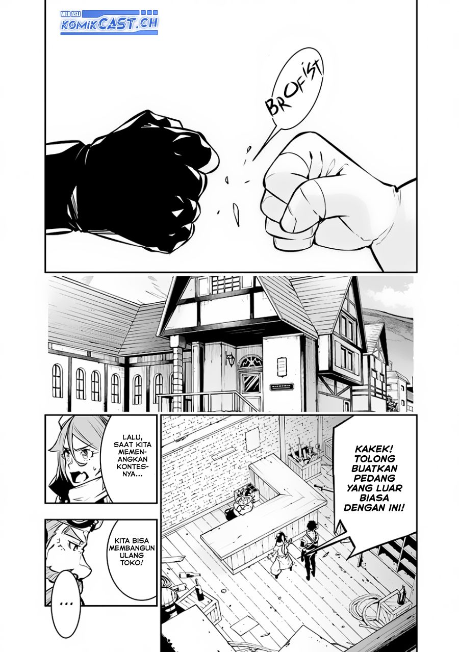 Shijou Saikyou no Mahou Kenshi, F Rank Boukensha ni Tensei Suru Chapter 87 Bahasa Indonesia