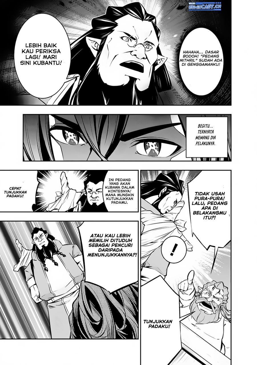Shijou Saikyou no Mahou Kenshi, F Rank Boukensha ni Tensei Suru Chapter 87 Bahasa Indonesia