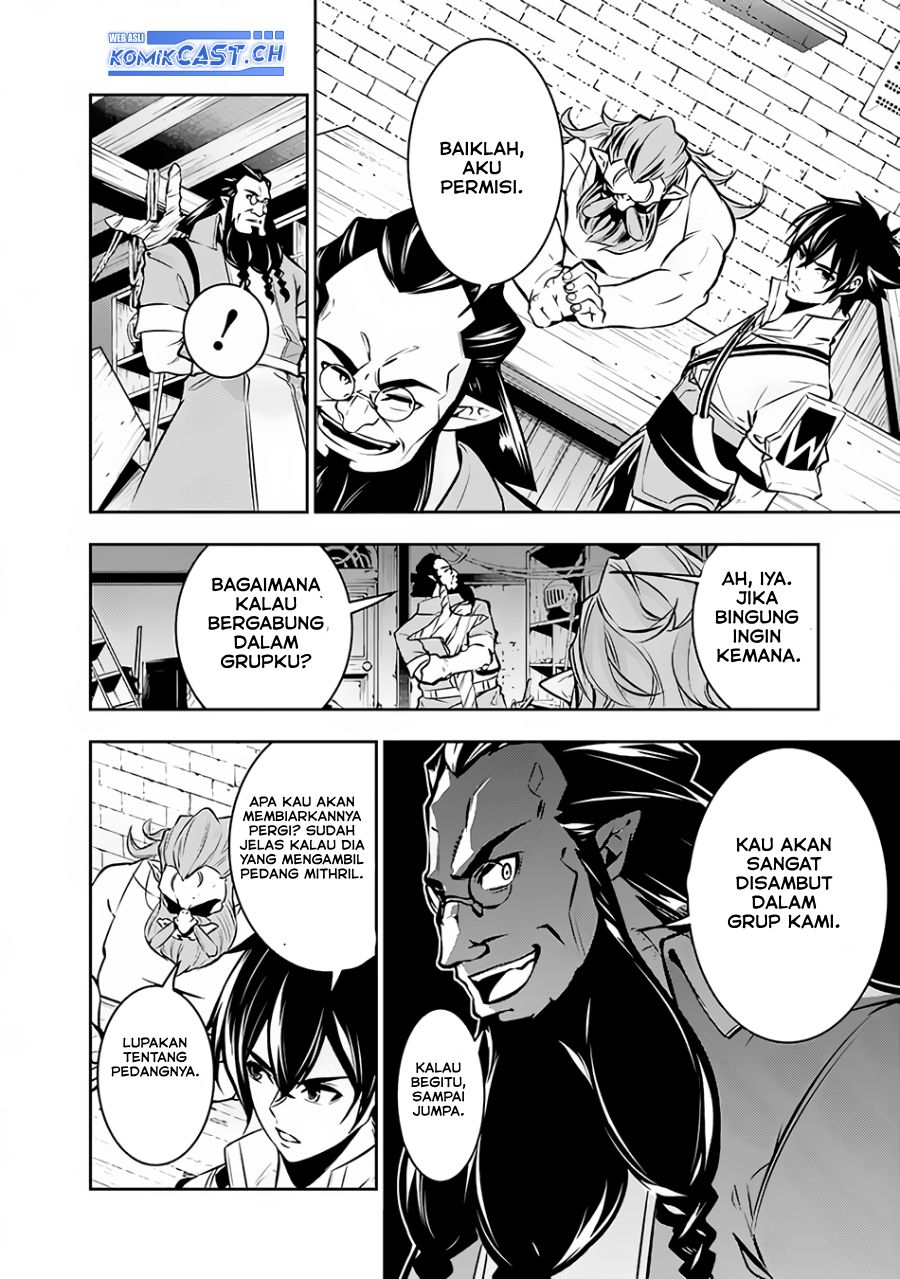 Shijou Saikyou no Mahou Kenshi, F Rank Boukensha ni Tensei Suru Chapter 87 Bahasa Indonesia