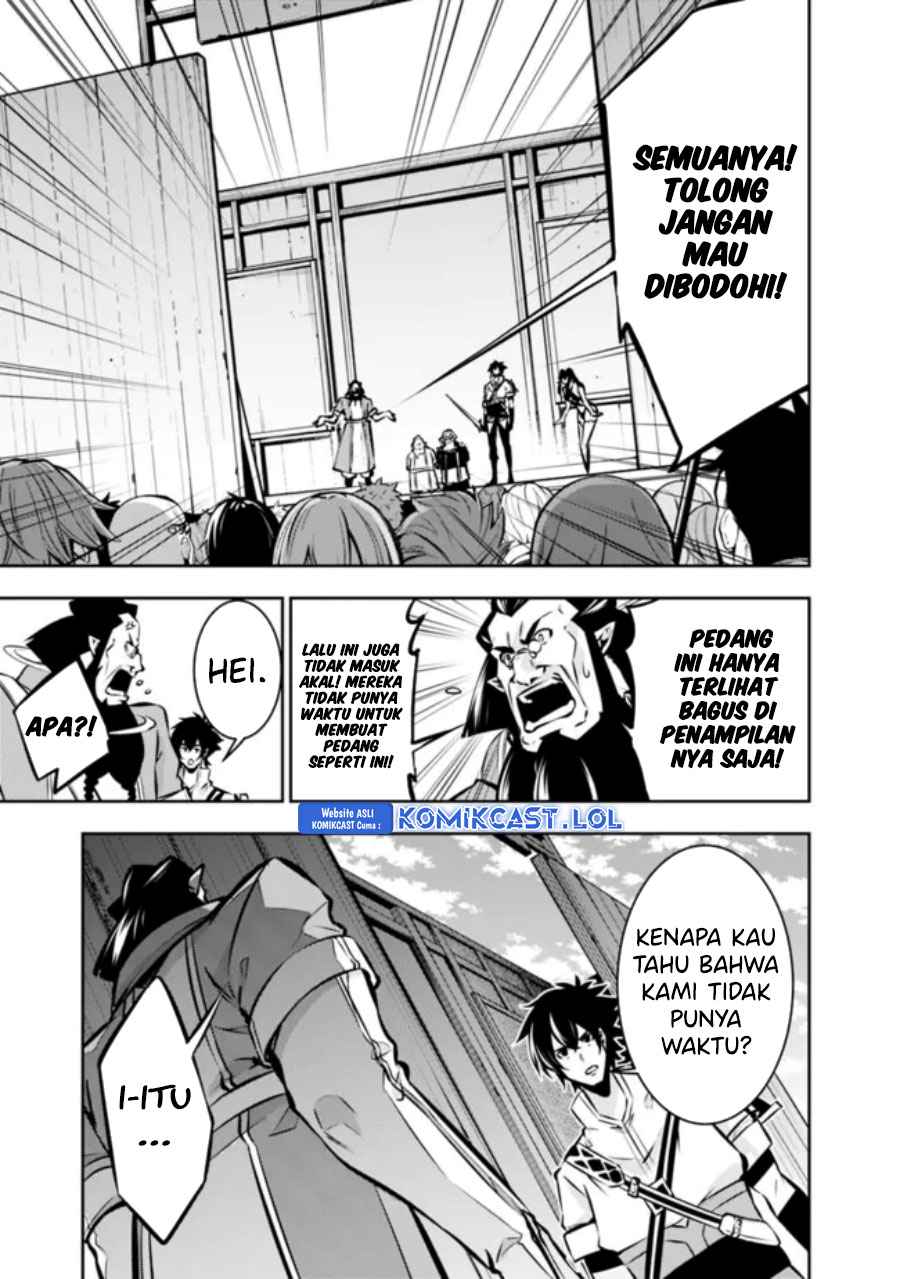 Shijou Saikyou no Mahou Kenshi, F Rank Boukensha ni Tensei Suru Chapter 101 Bahasa Indonesia