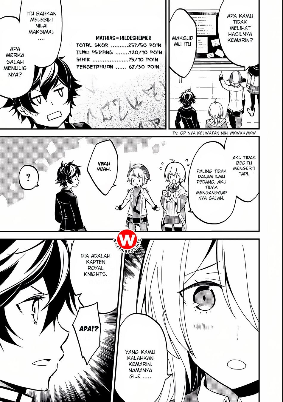 Shikkakumon no Saikyou Kenja Chapter 05 Bahasa Indonesia