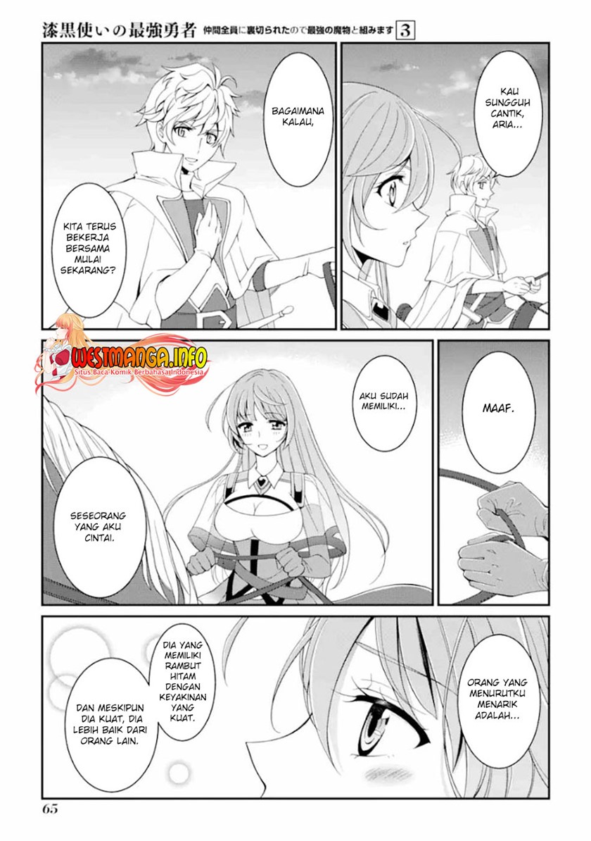 Shikkoku Tsukai no Saikyo Yusha Nakama Zen’in ni Uragira Retanode Saikyo no Mamono Chapter 09 Bahasa Indonesia