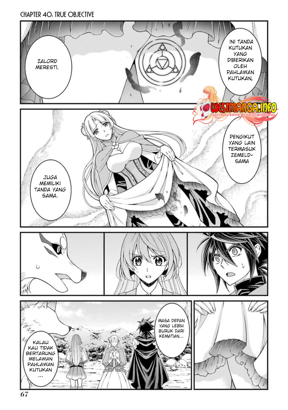 Shikkoku Tsukai no Saikyo Yusha Nakama Zen’in ni Uragira Retanode Saikyo no Mamono Chapter 40 Bahasa Indonesia