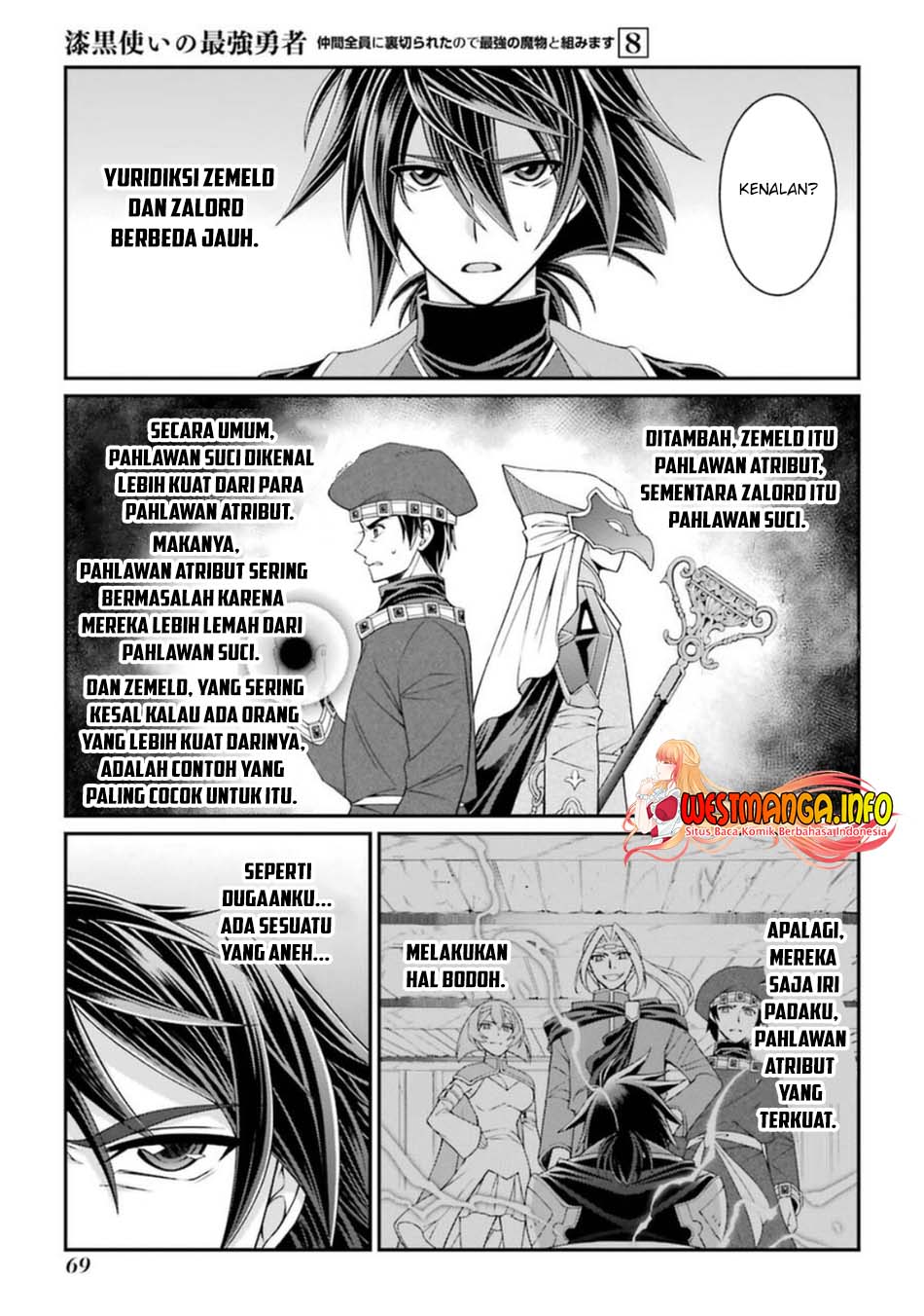 Shikkoku Tsukai no Saikyo Yusha Nakama Zen’in ni Uragira Retanode Saikyo no Mamono Chapter 40 Bahasa Indonesia
