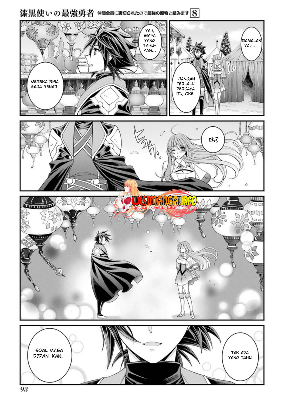 Shikkoku Tsukai no Saikyo Yusha Nakama Zen’in ni Uragira Retanode Saikyo no Mamono Chapter 40 Bahasa Indonesia