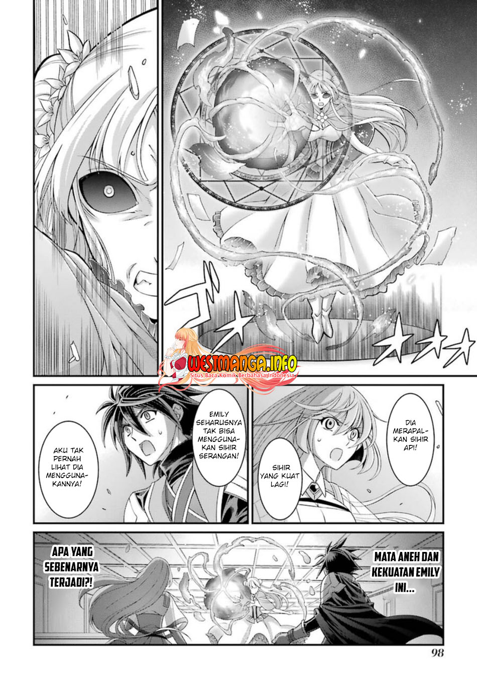 Shikkoku Tsukai no Saikyo Yusha Nakama Zen’in ni Uragira Retanode Saikyo no Mamono Chapter 40 Bahasa Indonesia